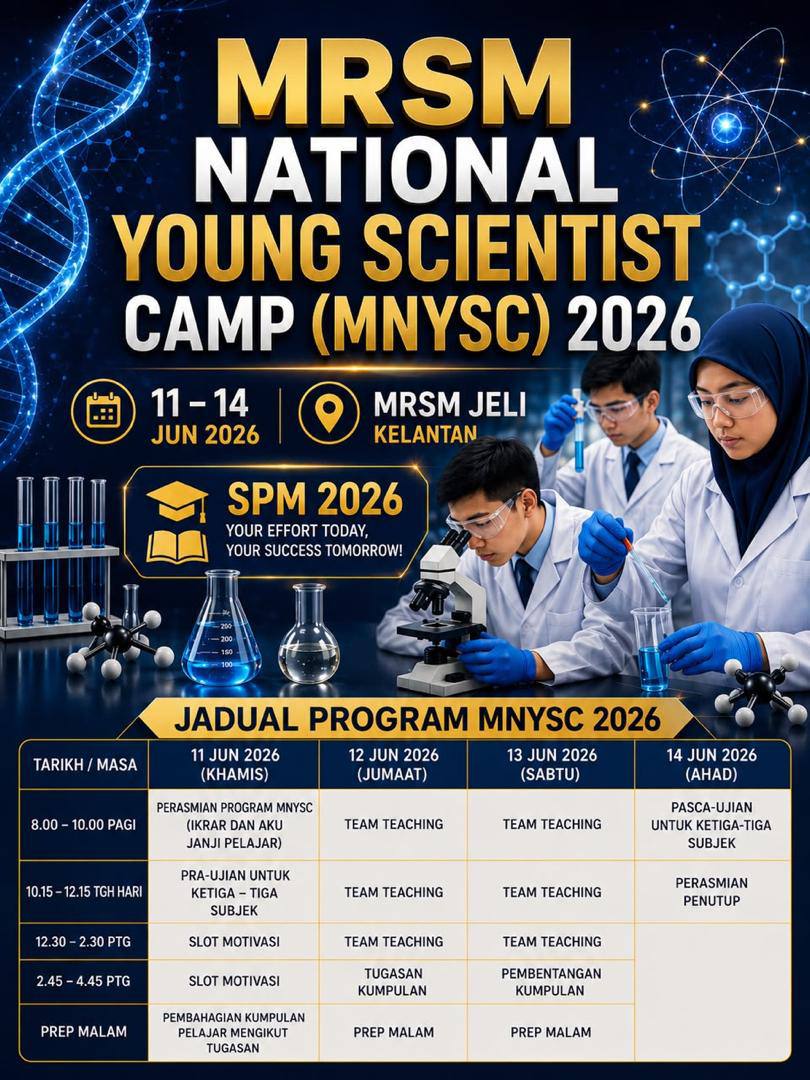 MRSM National Young Scientist Camp 2026